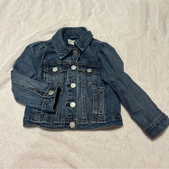 Gap Minnie Mouse Embroidered Gap Jacket Size 3T - Picture 2 of 6